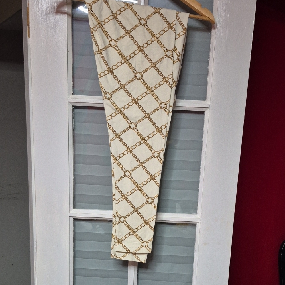 INC Chic Chain Print Leggings